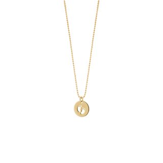 Women's Necklace Lovely 01L05-01721 Loisir Silver Gold Plated With Paws